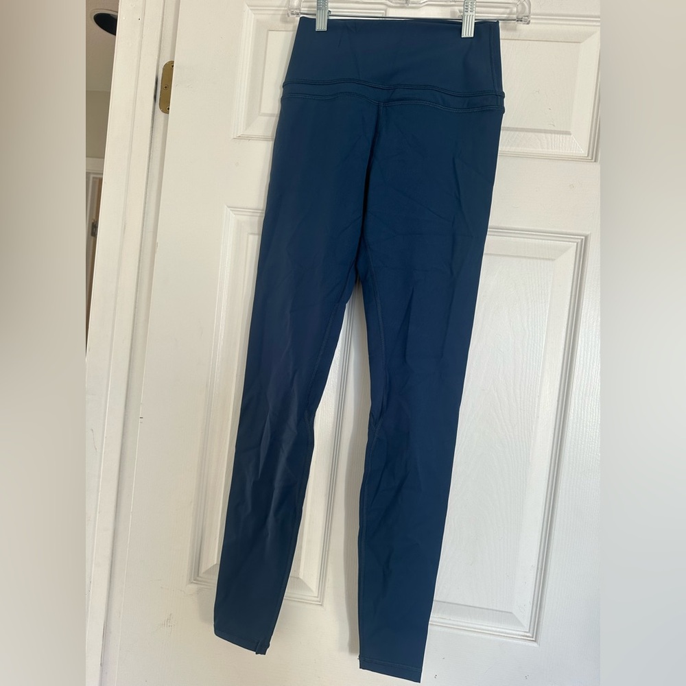 CRZ YOGA French Navy Sports Leggings Size S- NWT